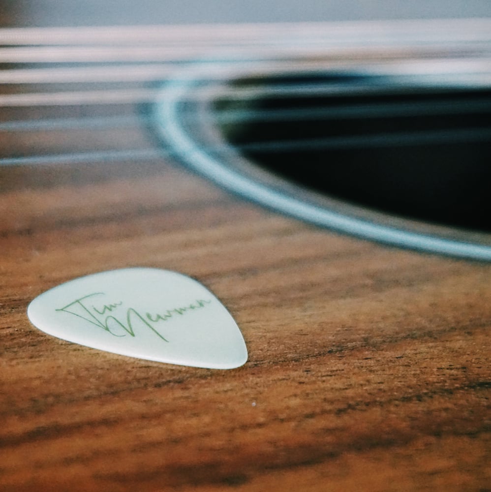 Image of Tim Newman SIGNATURE Guitar Pick / Plectrum