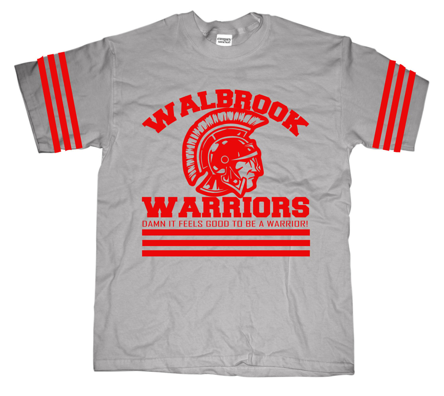 Image of Walbrook Warriors High School Spirit Gray