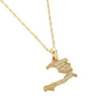 Haiti Map Pendant