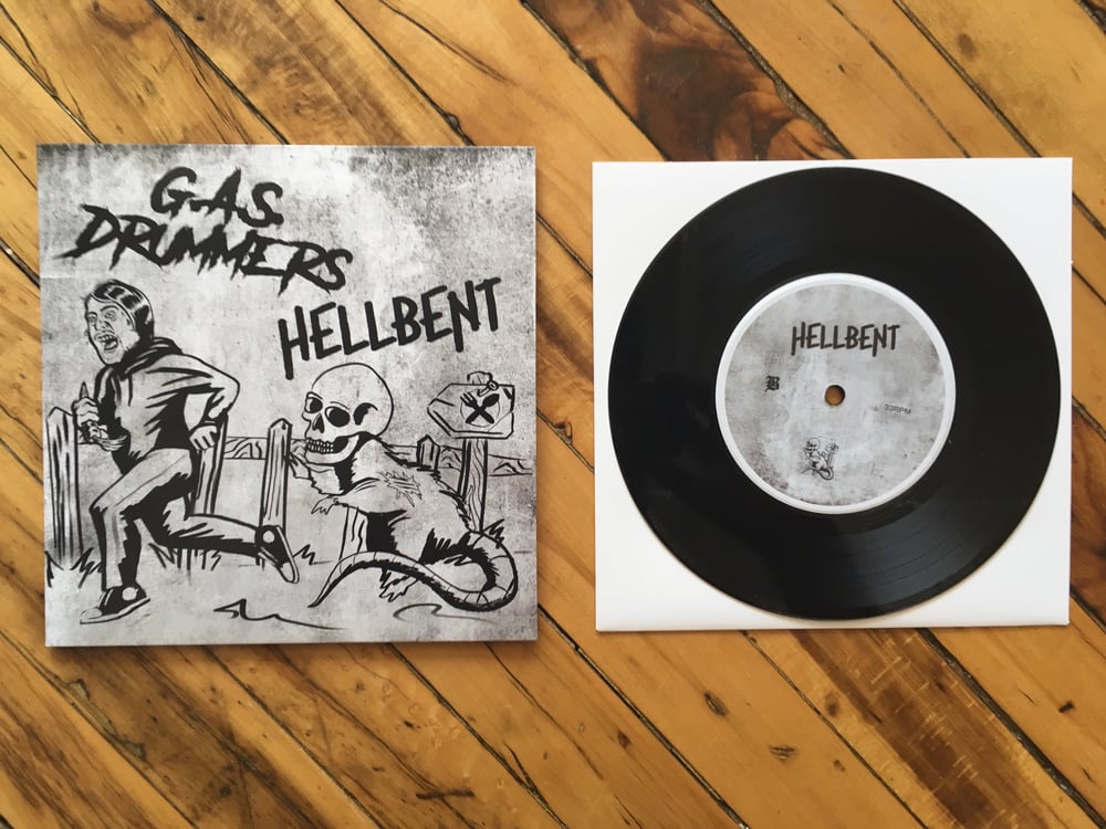 Image of G.A.S. Drummers & Hellbent Split