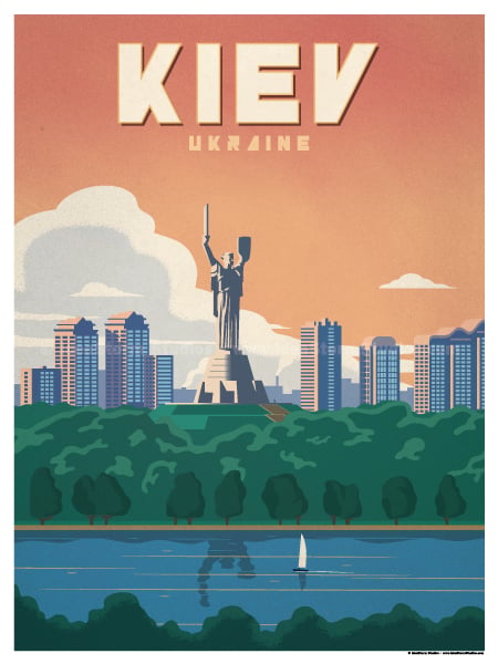 IdeaStorm Studio Store — Kiev Poster