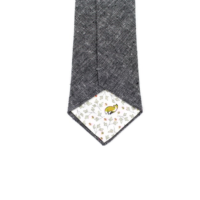 Charcoal Chambray Necktie