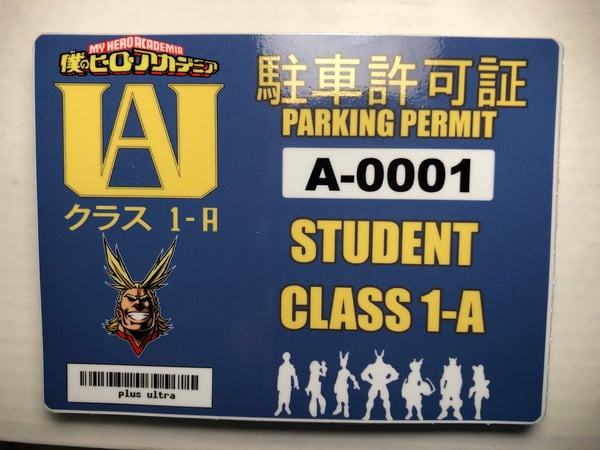Image of MHA Parking Pass