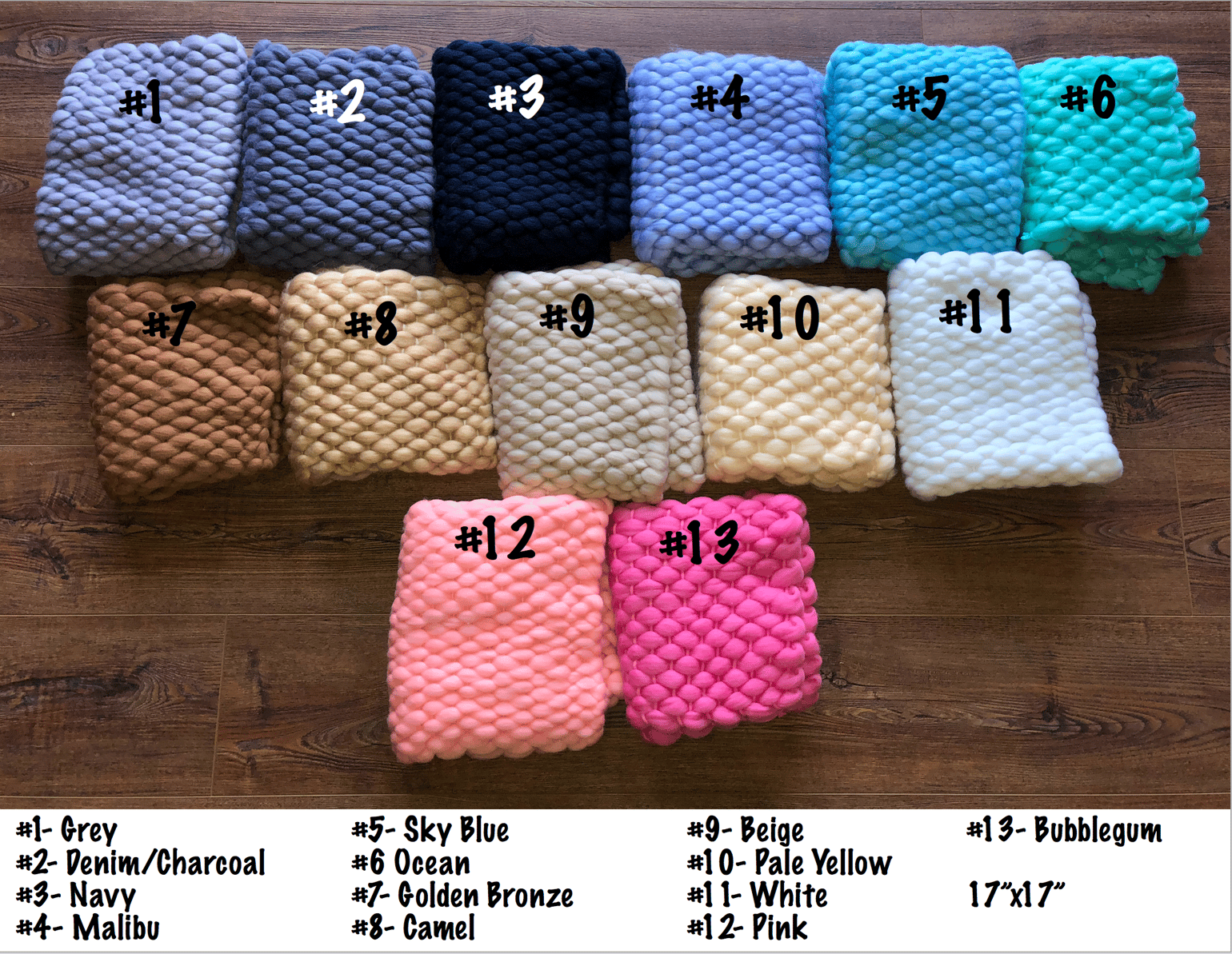 Image of RTS Wool Bumpy Blankets/Layers