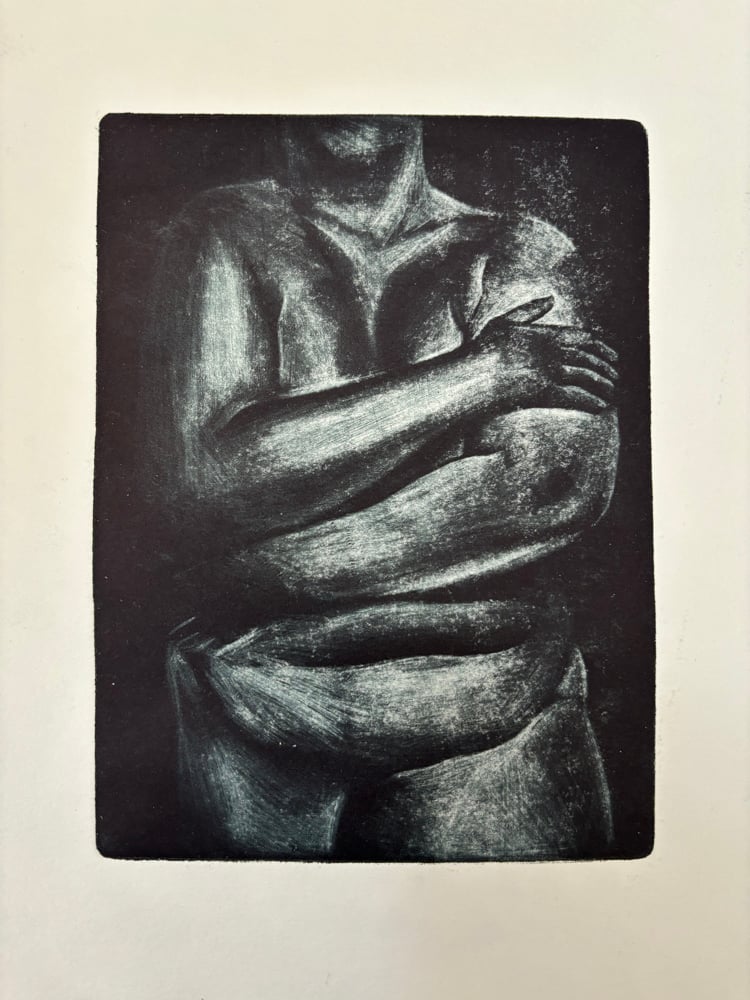 Image of Nic (mezzotint)