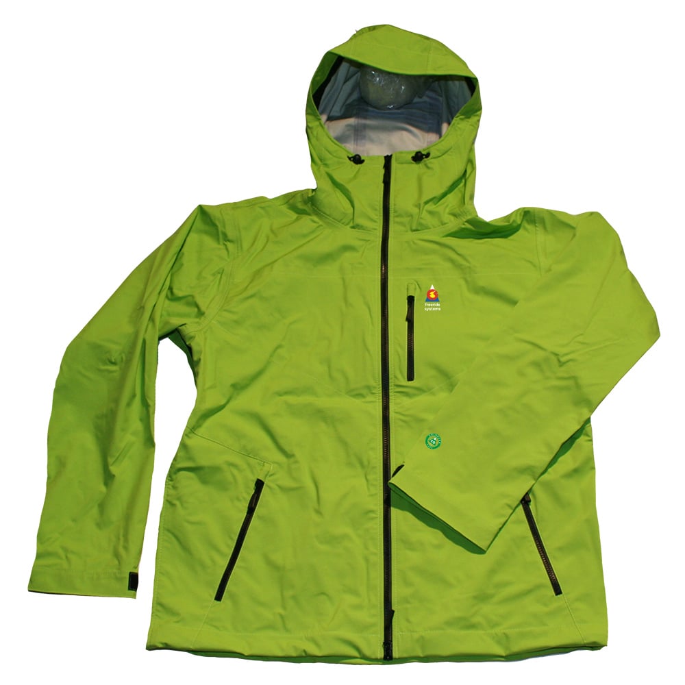 Image of Antero 3 Polartec Neoshell Hardshell Jacket Made in Colorado Lime