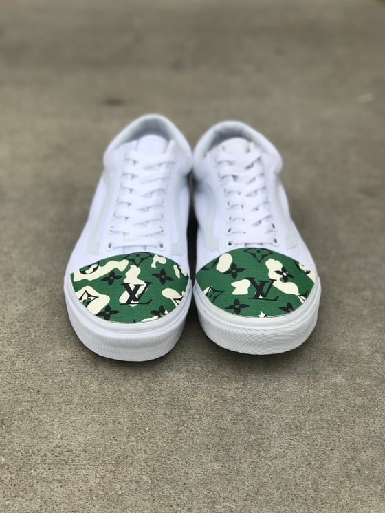 Image of Camo LV Vans Custom