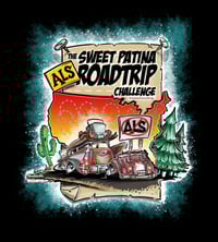 The Sweet Patina ALS Road Trip Challenge Sticker