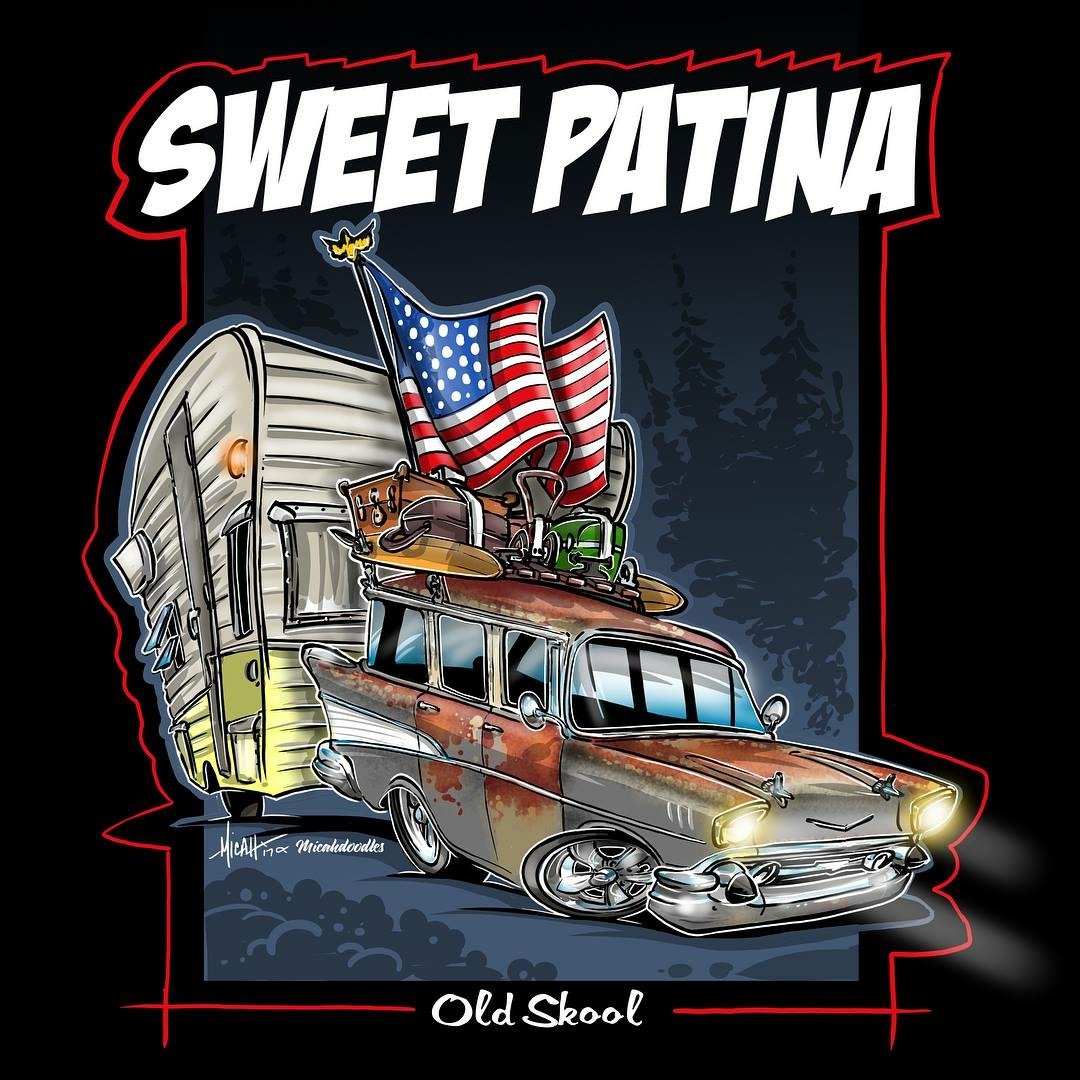 Image of Sweet Patina/ Shasta T Shirt 