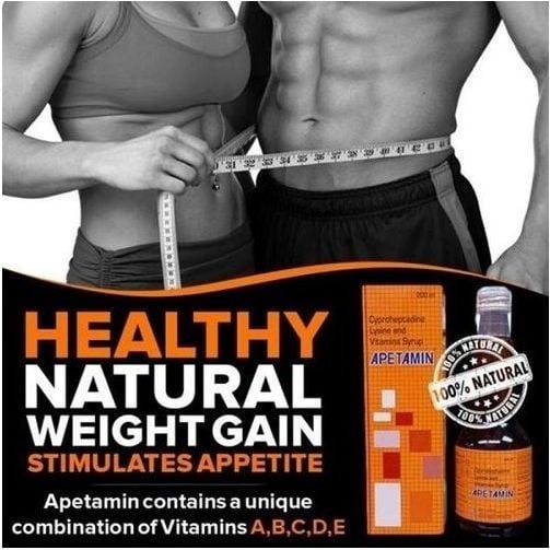 Image of Brand New In Box Apetamin Weight Gain 200ml Bottle