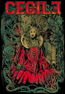 Image of CECILE by RAF WECHTER (Mastodon, Slayer) Limited Edition