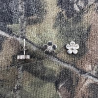 Image 3 of Gemstone Flower Earring