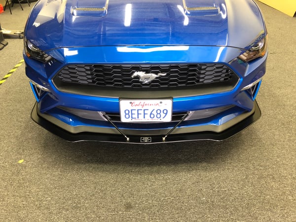 Image of 2018-2021 Ford Mustang v1 Front splitter