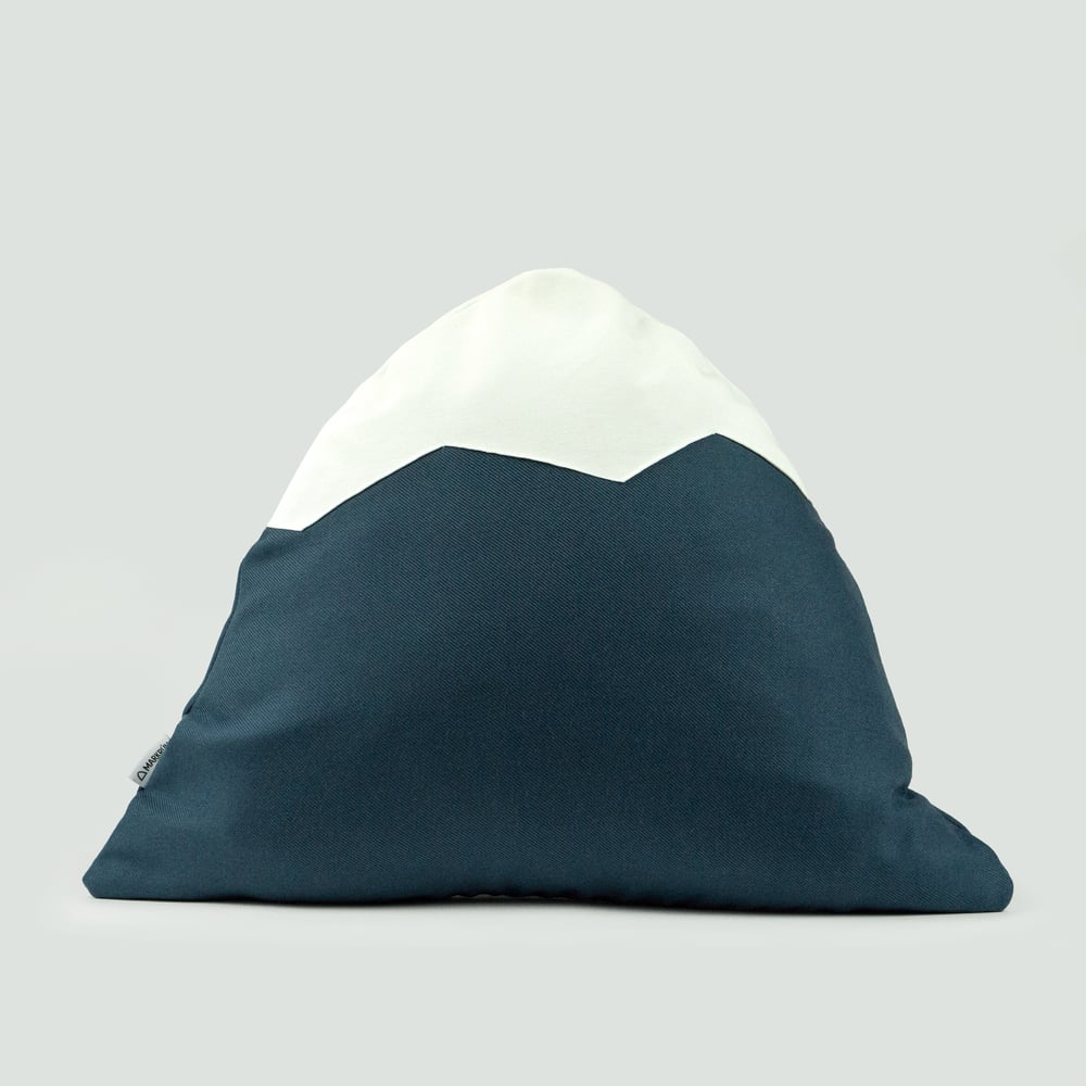 Image of Mountain Pillow C07 | Blue
