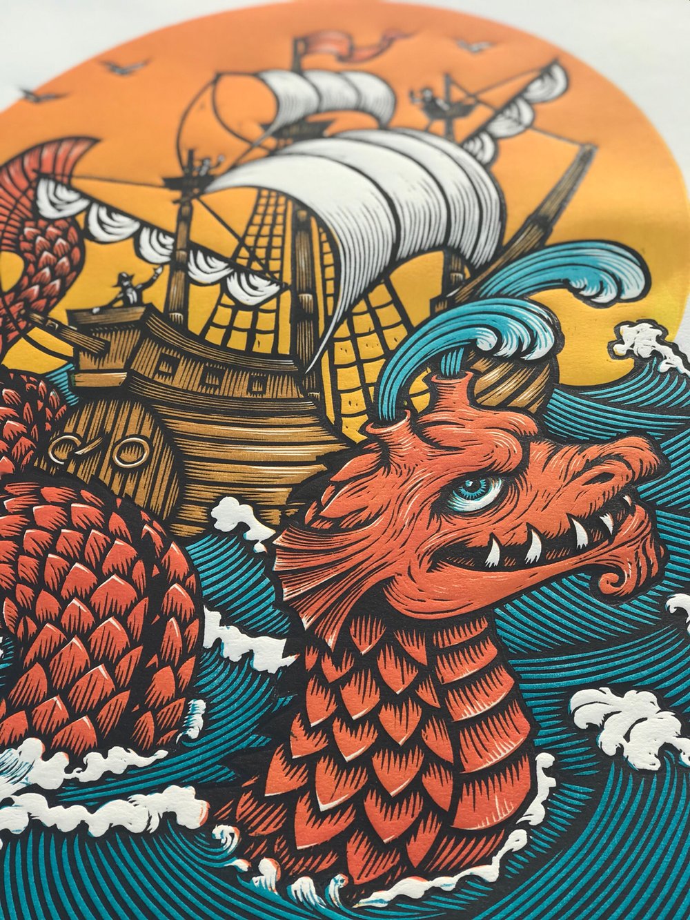 Serpent and Ship