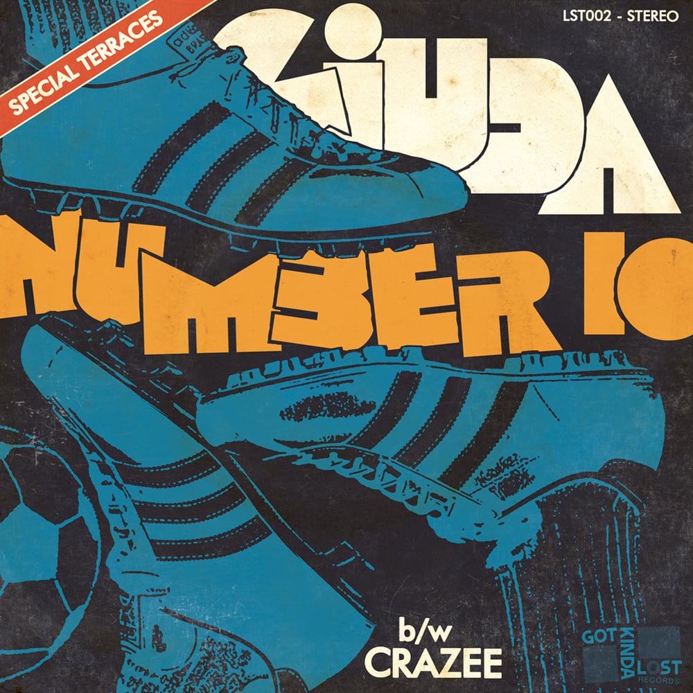 Image of GIUDA - 'Number 10 b/w Crazee' 45 (Got Kinda Lost, 2018 - LST-002)