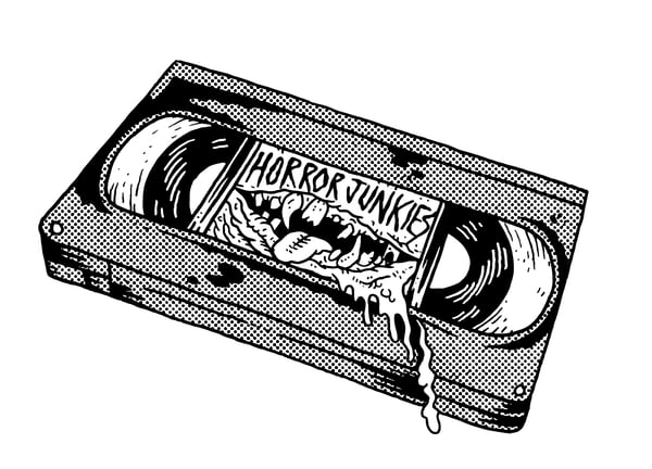 Image of VHS Monster Sticker