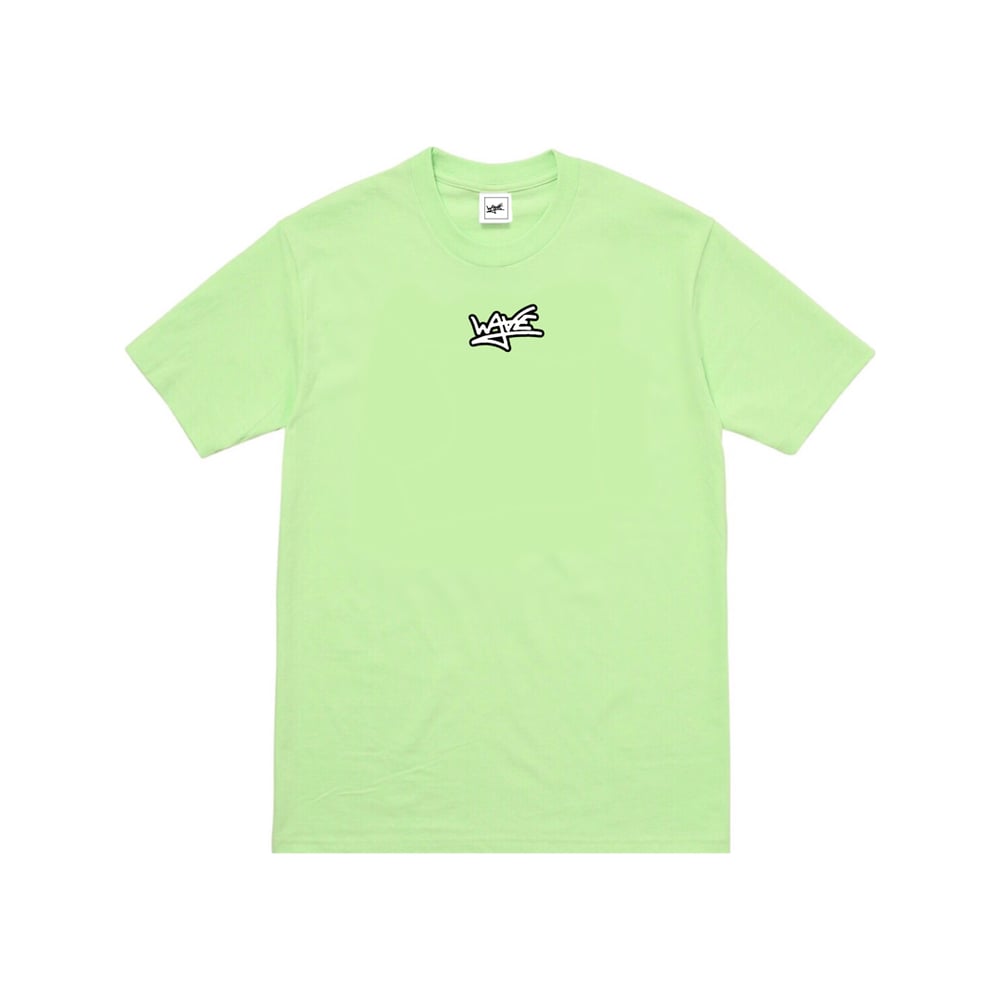 Image of WAVE TEE - LIME