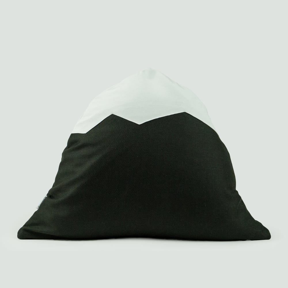 Image of Mountain Pillow C25 | Dark Green