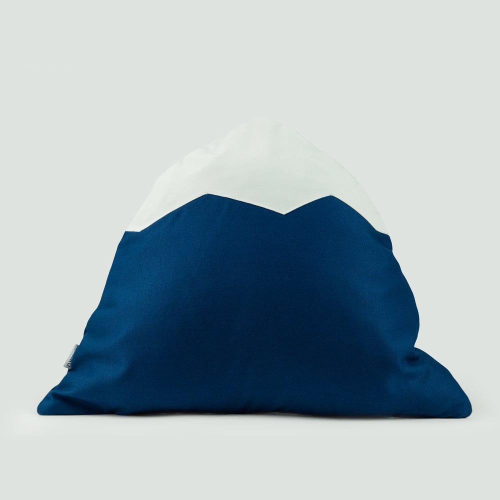 Image of Mountain Pillow C44 | Bright Blue