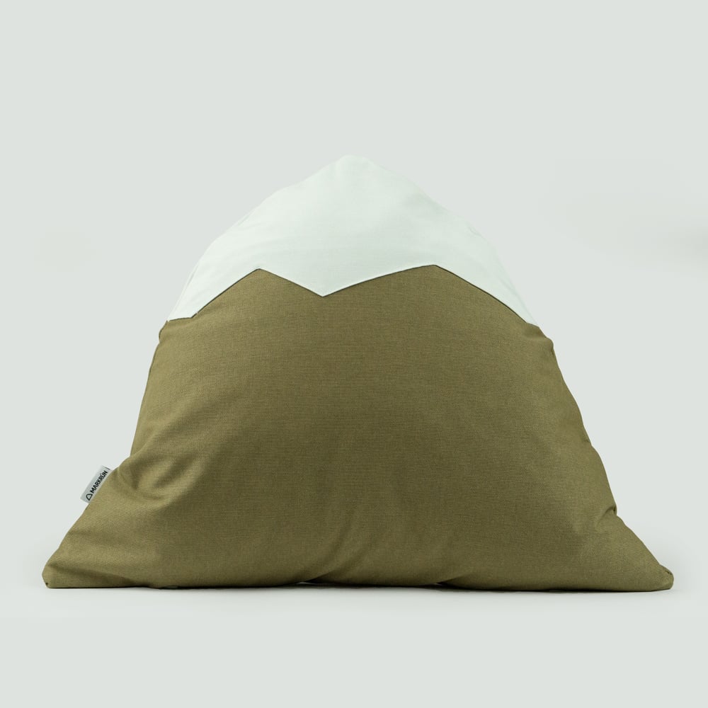 Image of Mountain Pillow C08 | Brown