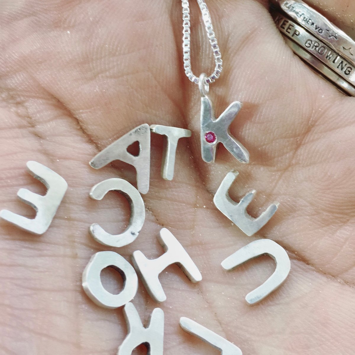 Image of single initial charm
