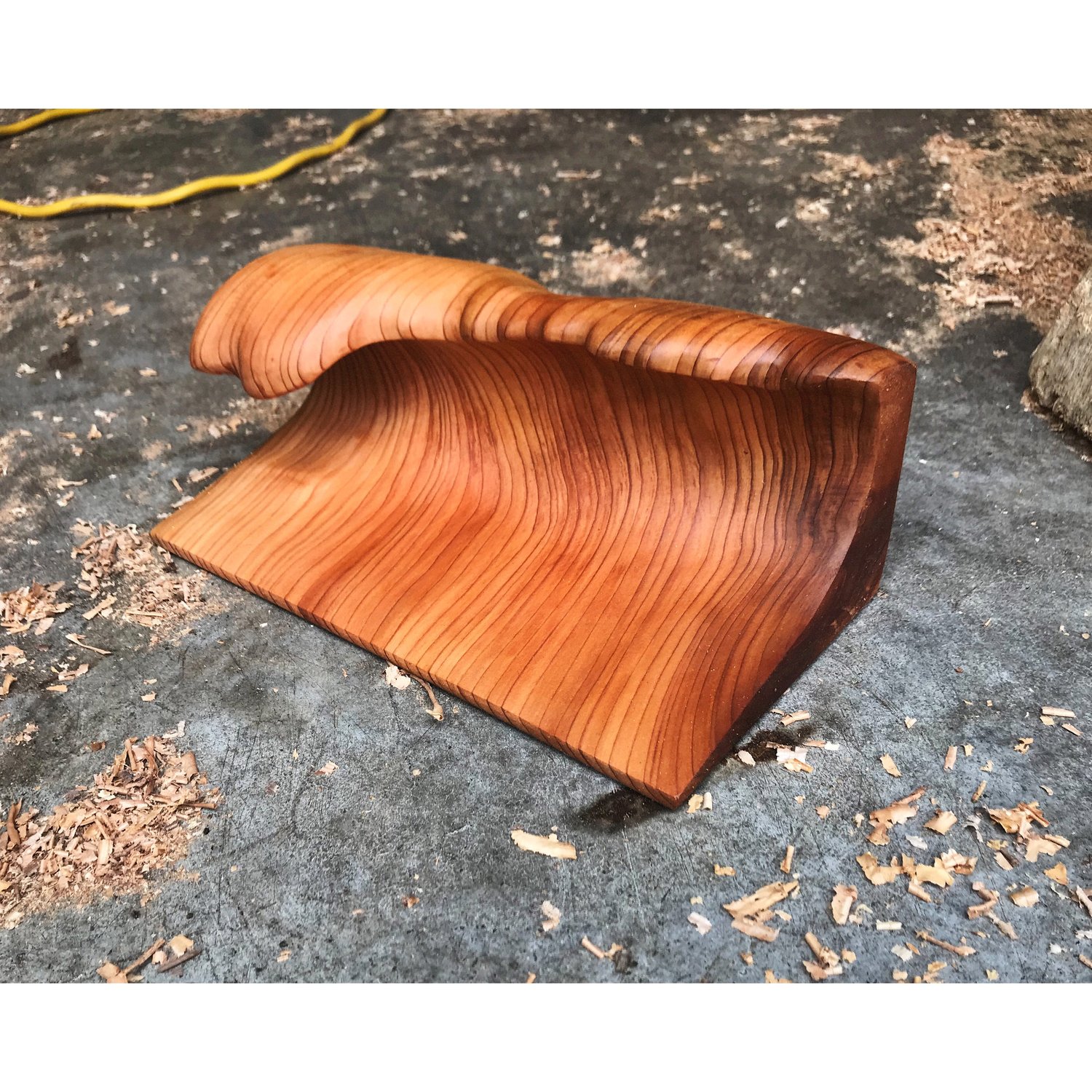 Image of Reckoner. Red Cedar Wave 