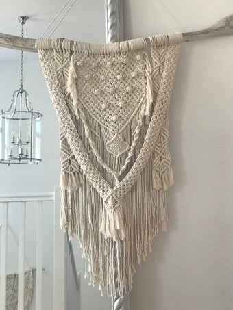 Image of "Marcella" - Large Macrame Wall Hanging