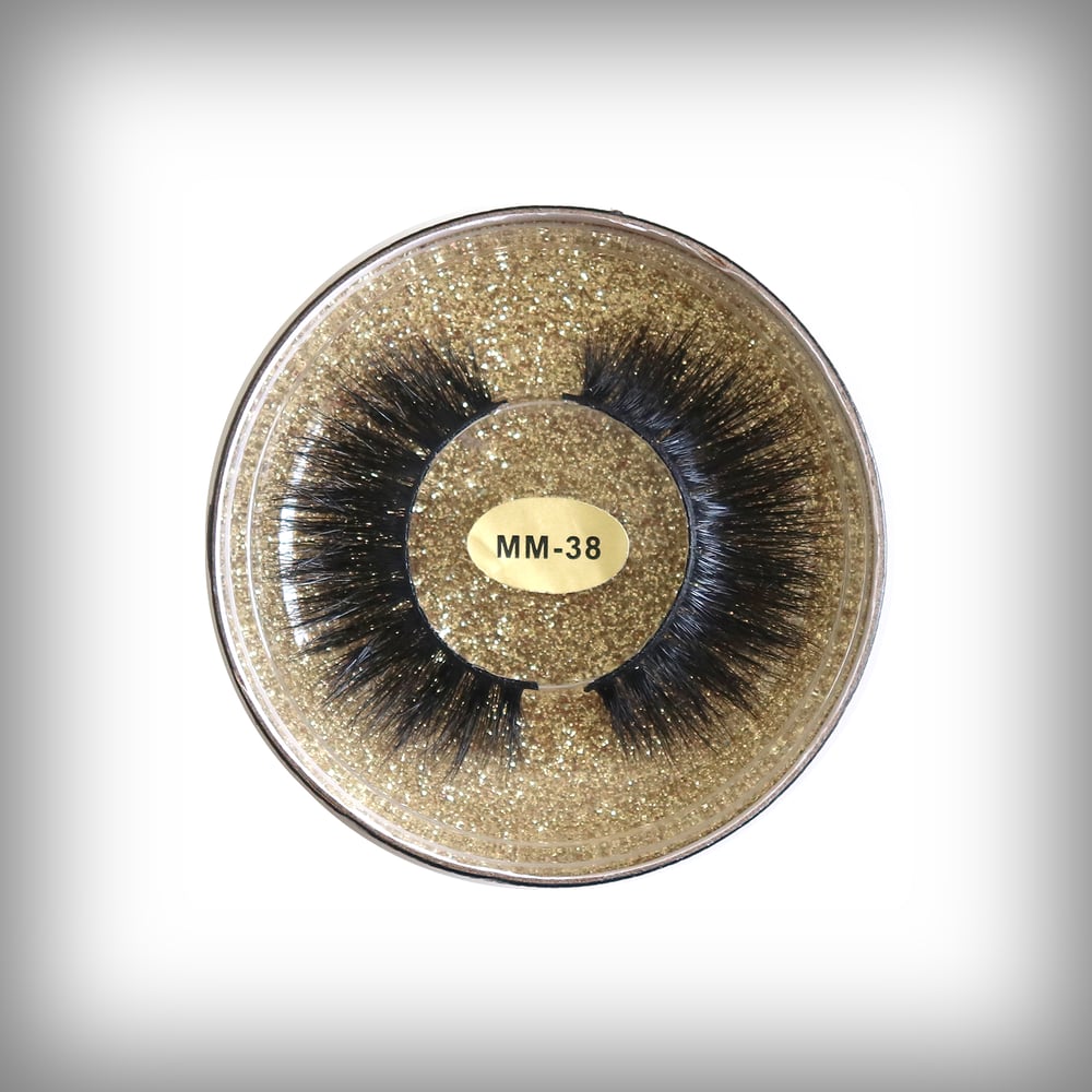 Image of 3D Mink Lash Strips  MM-38