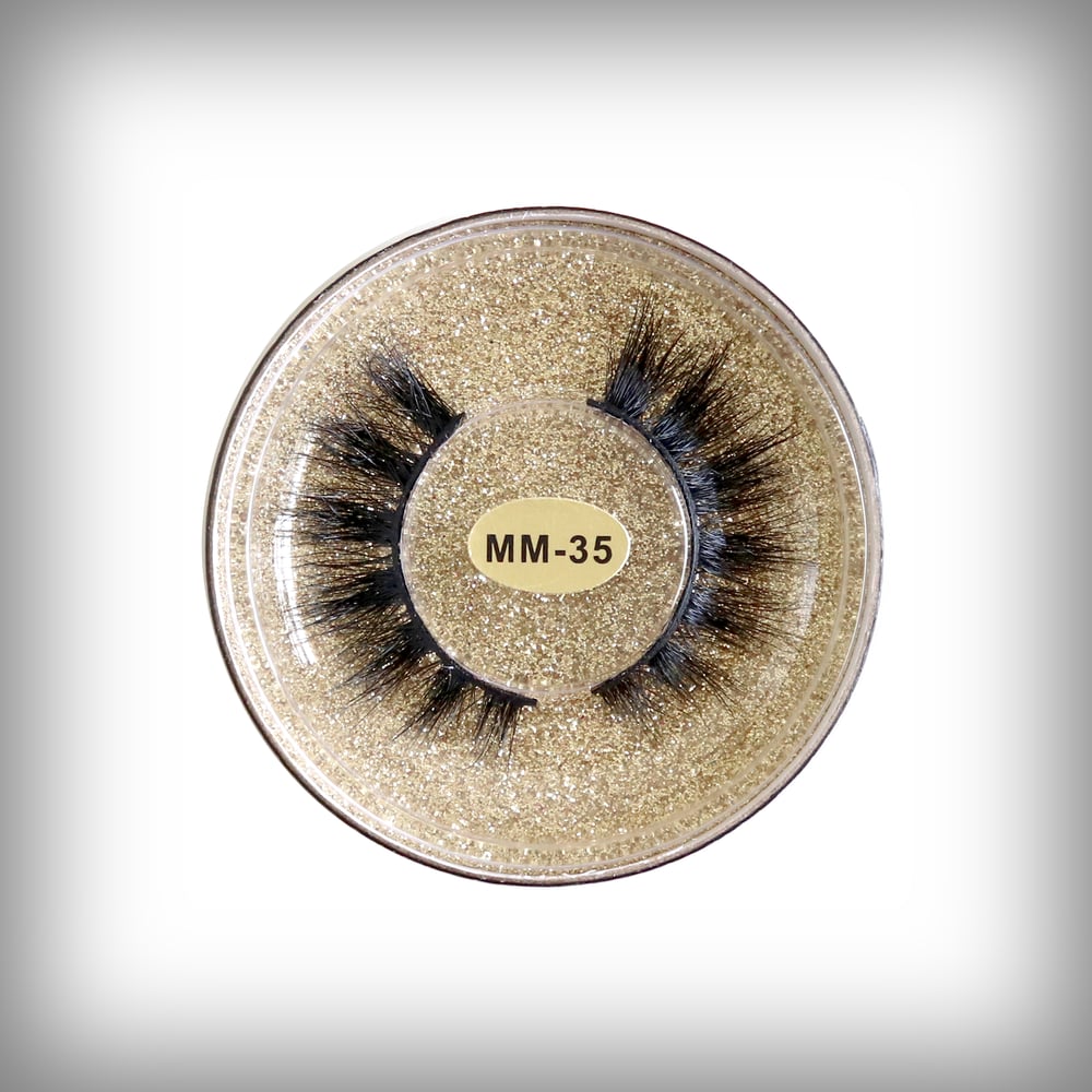 Image of 3D Mink Lash Strips  MM-35