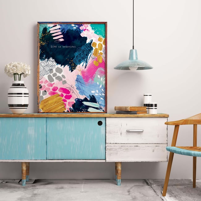 Life is beautiful - Art Print