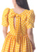 Image of Bella Dress in Yellow Polka Dot