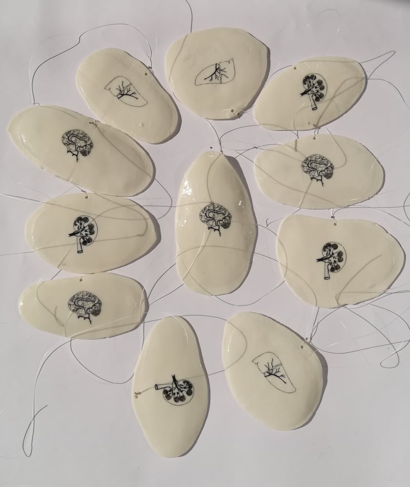 Image of porcelain mobile 