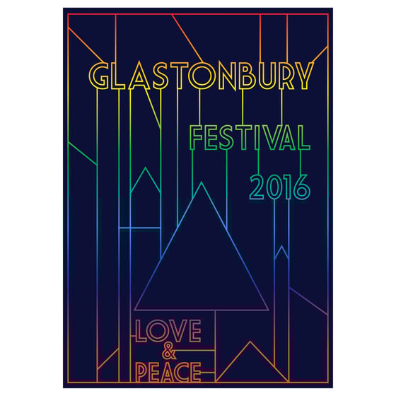 Image of Limited Edition Glastonbury It's Electric 2016