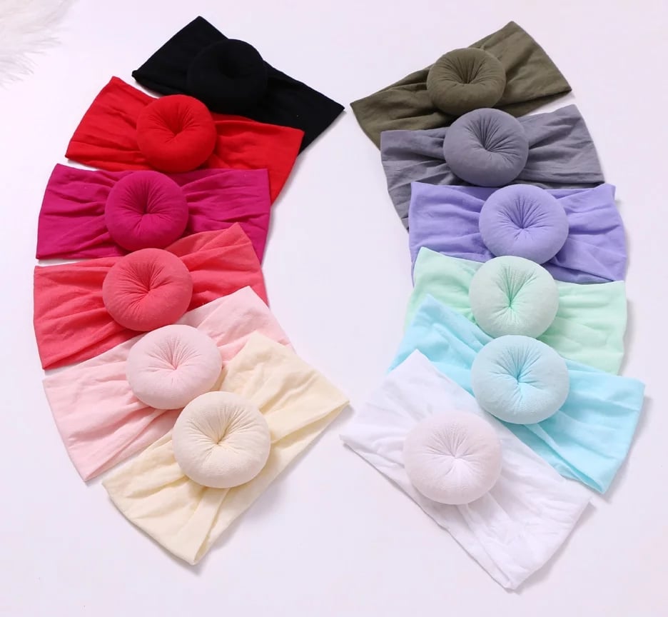 Wide best sale nylon headbands