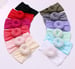 Image of Puff Ball Wide Nylon Headbands- 12 Colors available