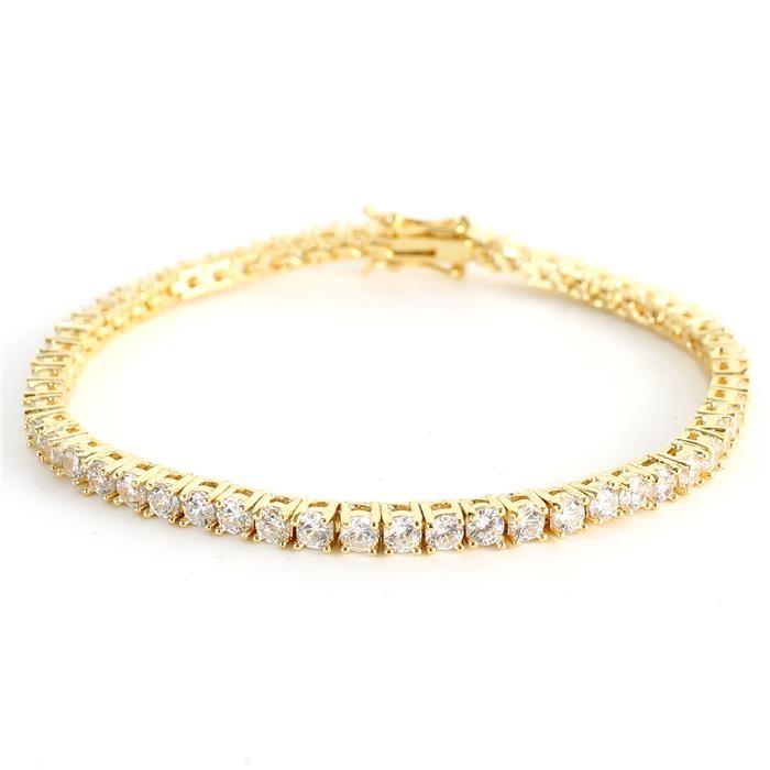 Image of 3mm CZ Tennis Bracelet 