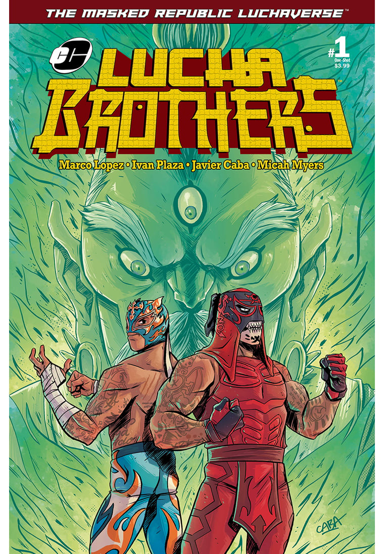 Image of Masked Republic Luchaverse: Lucha Brothers #1 One-Shot - Red Penta Variant (Ltd. 500)