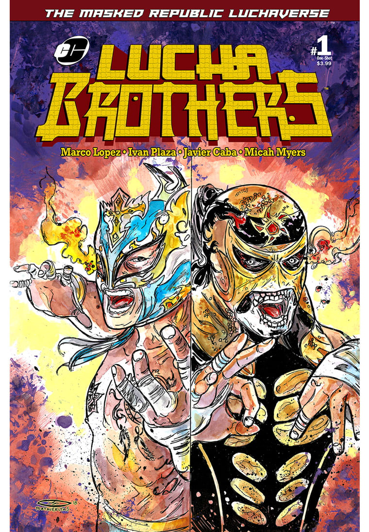 Image of Masked Republic Luchaverse: Lucha Brothers #1 One-Shot - Portaveritas Var (Ltd. 350)