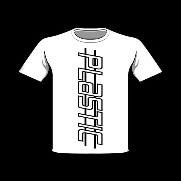 Image of PLASTIC LARGE LOGO TEE
