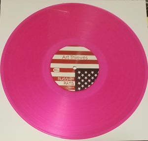 Image of SLNR-025LP Art Thieves - Russian Rats LP (Pink Vinyl)