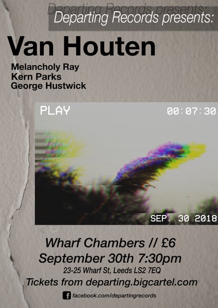 Image of Departing Records #1 - Van Houten + Supports