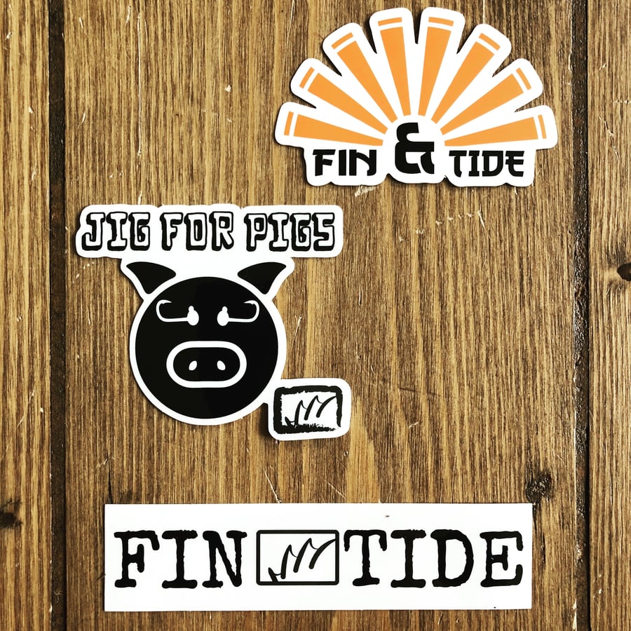 Image of Fin and Tide Sticker Pack 