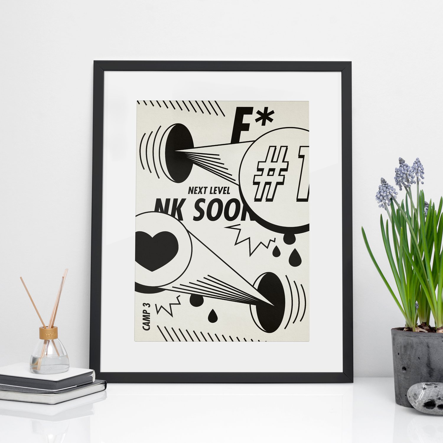 Image of BIS Inline Series 1-8 - A3 Silkscreen Poster