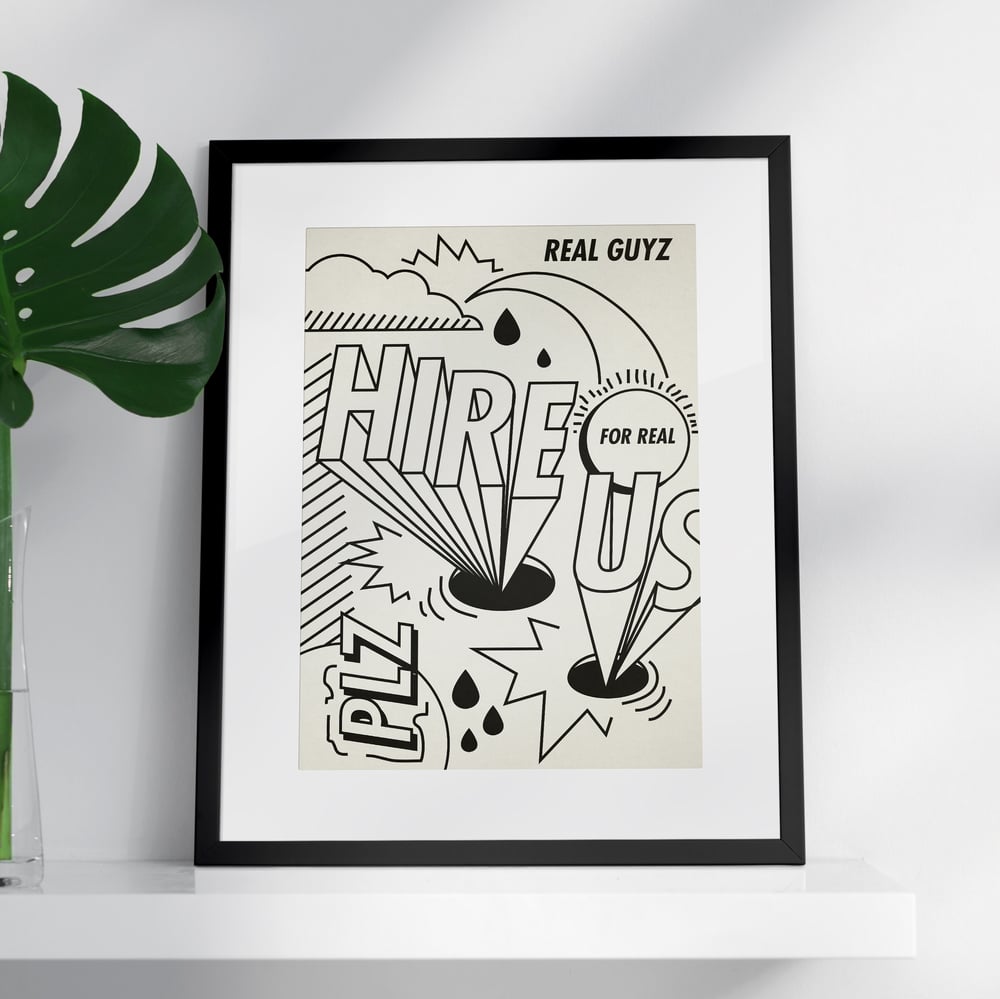 Image of BIS Inline Series 4-8 - A3 Silkscreen Poster