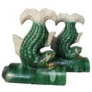 Image of Chinese Roof Tiles: Pair of Koi Fish