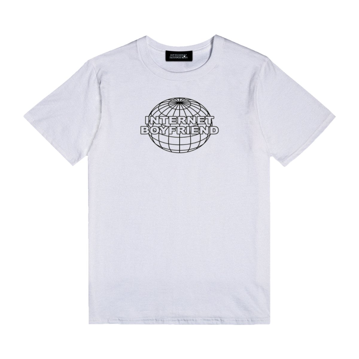 Image of Black 'Globe' Tee