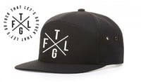 Image 2 of FTLG Leather Back SNAPBACK 