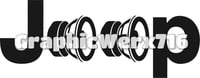 Image 1 of Jeep basshead decal