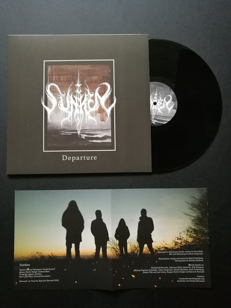 Image of Sunken "Departure" LP, black vinyl